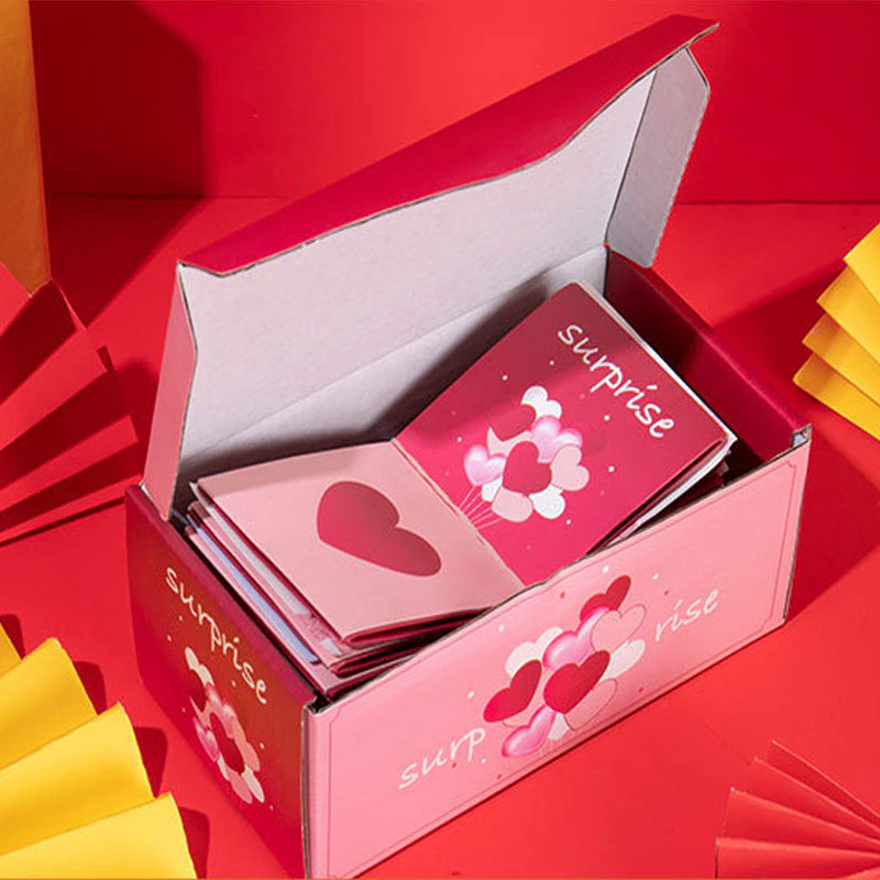 Pop-Up Gift Box with Surprise Reveal Mechanism for Birthdays, Weddings & Christmas – Decorative Keepsake Packaging