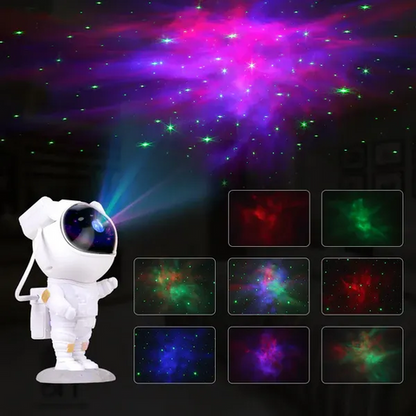Galaxy Projector for Bedroom with 8 Nebula Effects, Star Projector Night Light with Remote Timer, 360 Degree Ambient Light