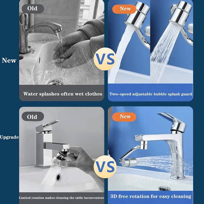 Extensor de grifo de lavabo ajustable con dos tipos de chorro