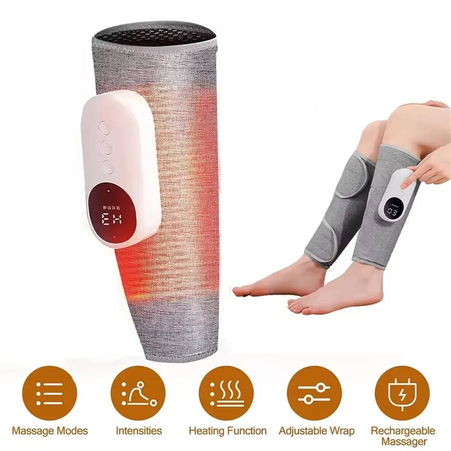 Masajeador Eléctrico Portátil de Envoltura con Terapia de Calor