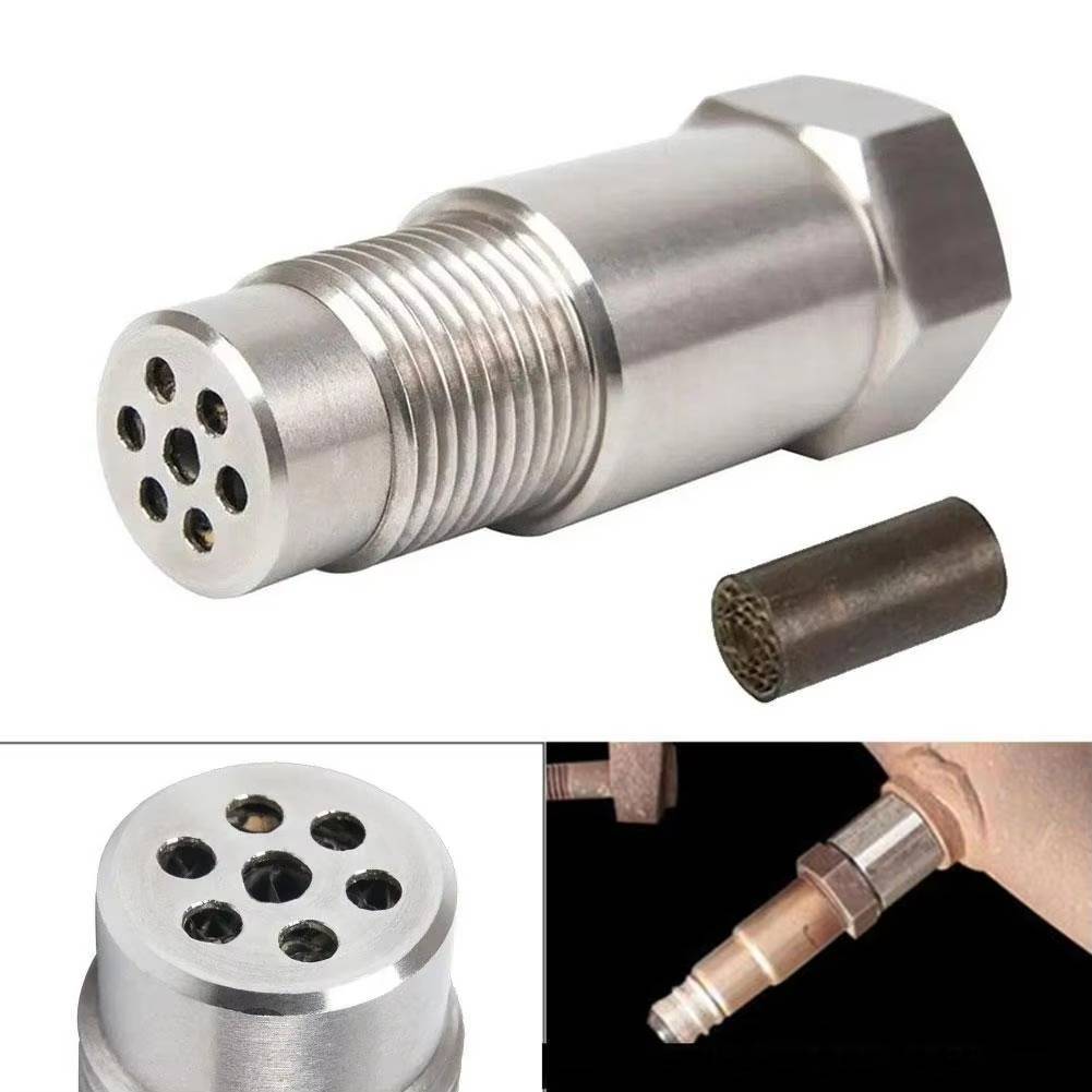Oxygen Sensor Spacer Adapter with Internal Catalytic Element M18x1.5 Thread for Modified Exhaust Systems