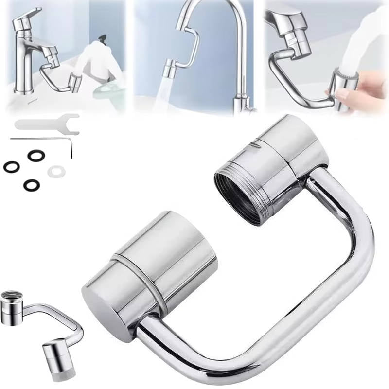 Extensor de grifo de lavabo ajustable con dos tipos de chorro