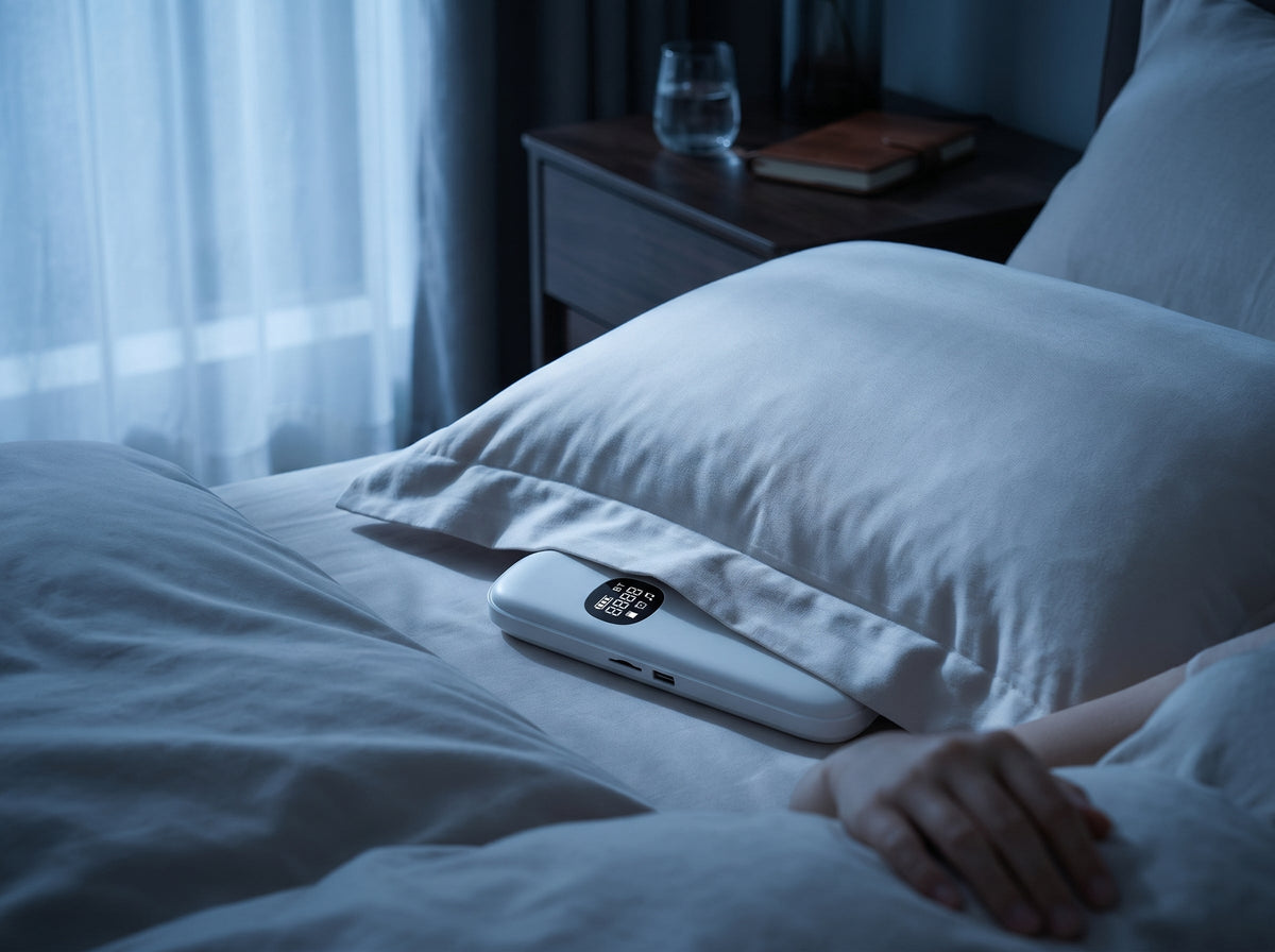 Ortekor Bone Conduction Pillow Speaker with 11 Soundscapes for Ultimate Sleep Experience