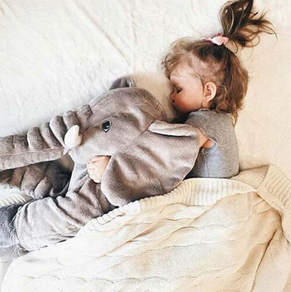Plush Elephant Nursery Pillow for Babies & Toddlers – Soft Cuddle Cushion for Nap Time, Play & Decor
