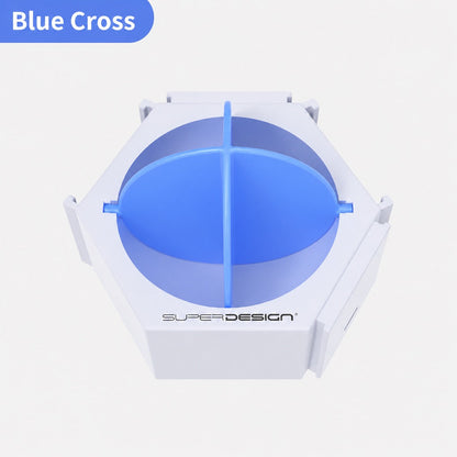 Ortekor Modular Cat Puzzle Feeder Toy for Indoor Treat Time - Hexagon Slow Feeder Enrichment Game to Keep Bored Cats Busy