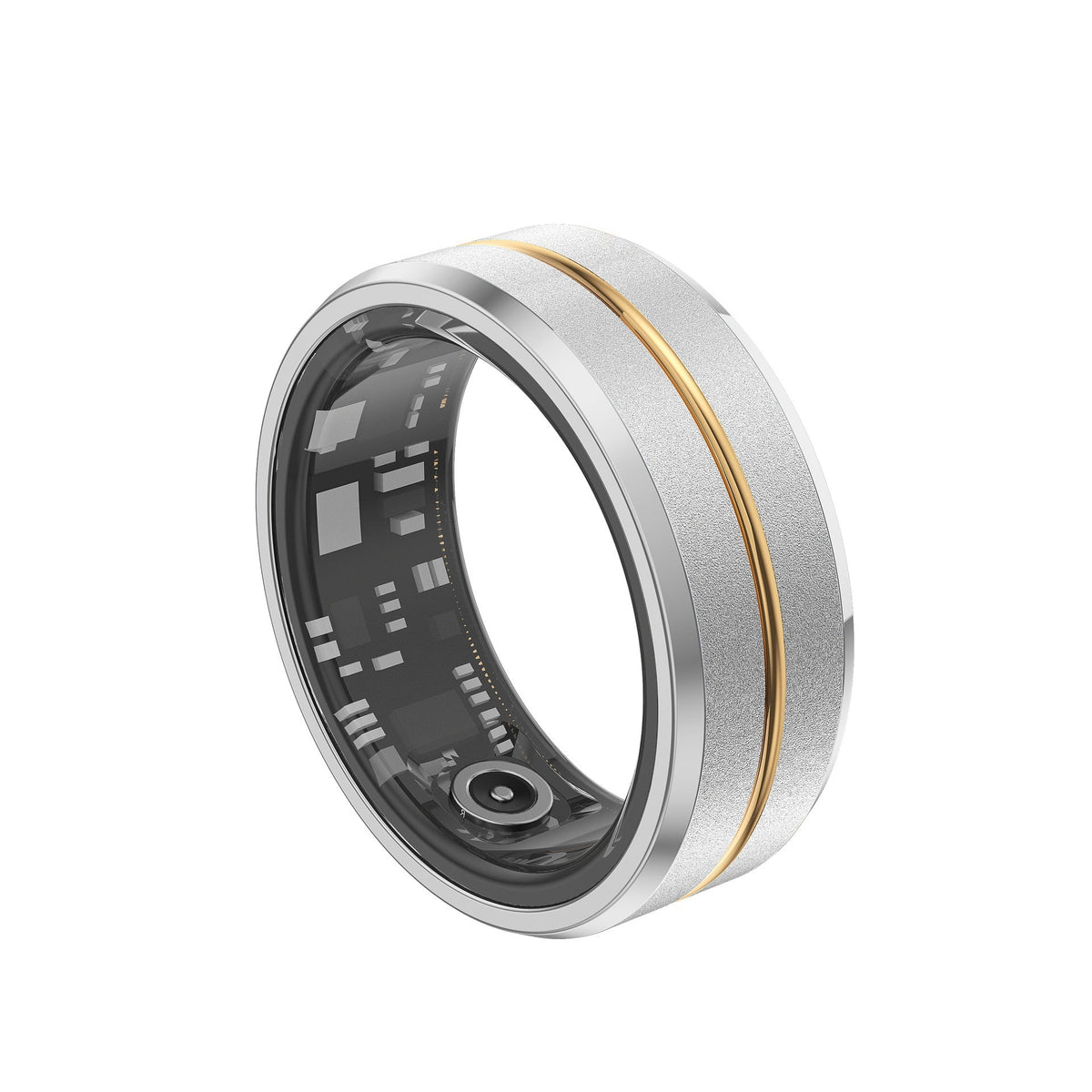Anillo inteligente para hombres y mujeres, anillo de fitness con monitorización de frecuencia cardíaca y oxígeno en sangre, anillo resistente al agua para seguimiento del sueño