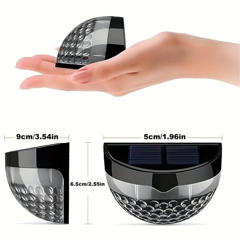 Lunaro - Solar LaceGlow Fence Wall Lights Set