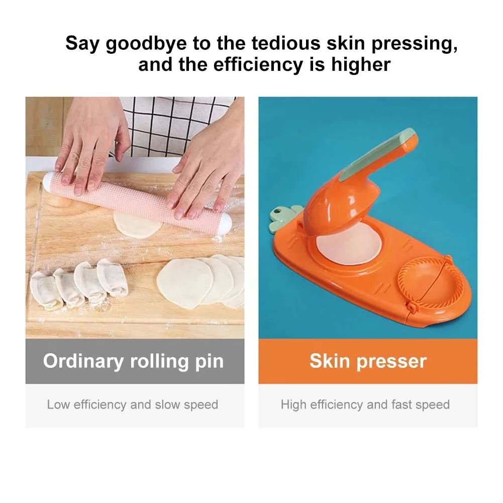 Dara Dumpling Maker - 2-in-1 Food-Grade Polymer, Ergonomic Design