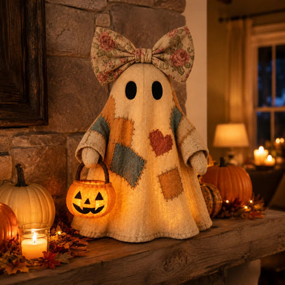 BooBelle™ – Patchwork Ghost Lamp