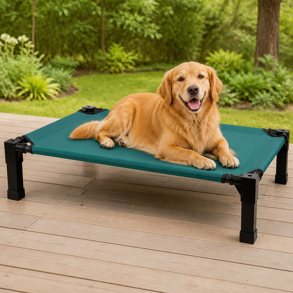 Ortekor Elevated Washable Breathable Mesh Dog Bed