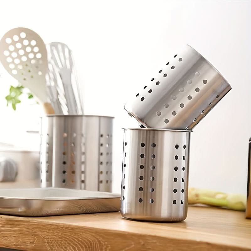 STEELHOLD – Utensil Organizer Cylinder Holder