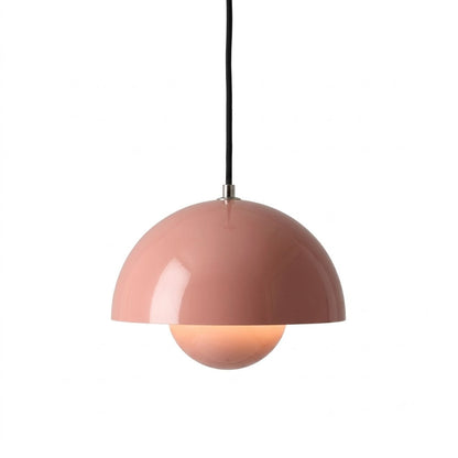 Hanging Planter Light Fixture with Built-In Pot for Indoor Plants & Modern Scandinavian Farmhouse Decor