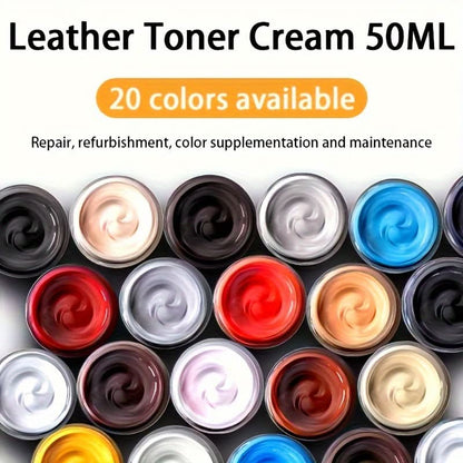 Leather Touch-Up Paint for Couches, Bags & Shoes – Smooth Coverage for Worn Surfaces