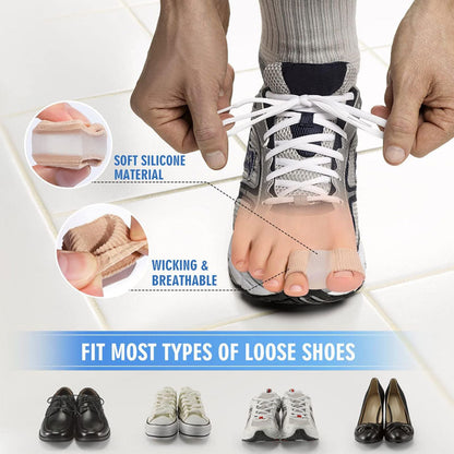 Gel Toe Spacers with Bunion Cushion Pads for Pain Relief and Alignment Support in Shoes