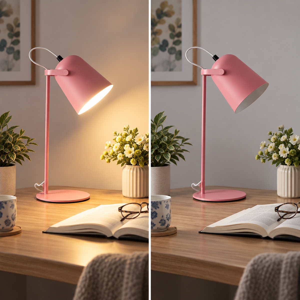DESKFLARE – Lámpara de escritorio ajustable para iluminación diaria dirigida