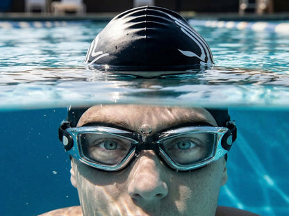 Gafas de natación profesionales Ortekor con tecnología antivaho | Visión panorámica de 180° para mayor claridad y comodidad