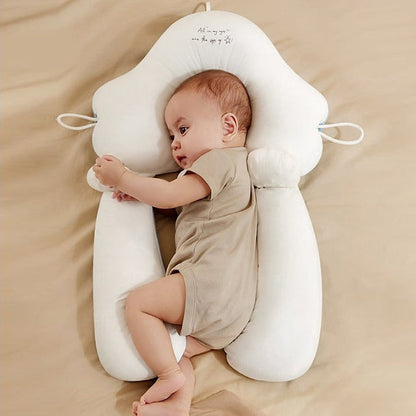 ComfortNest | Cojín ergonómico para dormir bebés con diseño ajustable | Soporte seguro y cómodo para recién nacidos