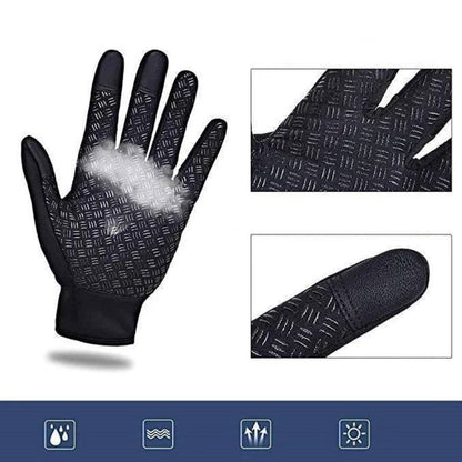 Guantes de nieve cálidos y aislantes con calor recargable