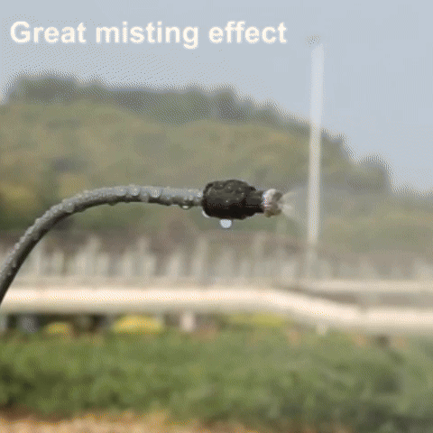Outdoor Misting System | Adjustable Height Water Mister with Fine Mist for Efficient Patio Cooling