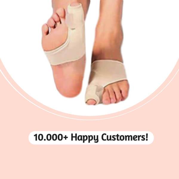 Soft Gel Toe Spacer Sleeve for Bunion & Hammertoe Relief – Cushioned Alignment Support for Daily Wear