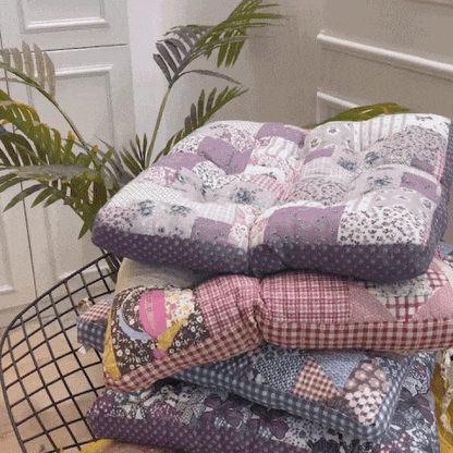 Blythe Seat Cushion - Thick Floral Microfiber for Chairs and Patios