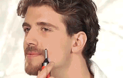 Trimmer Dual-Ended 4-Blade Stainless Steel & LED