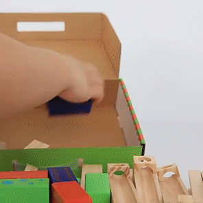 Juego Creativo | Pista de canicas de madera educativa para el desarrollo de la motricidad | Juguete de aprendizaje divertido para niños de 3 a 5 años