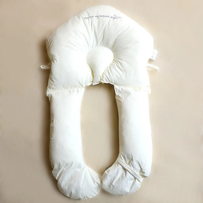 Baby Sleep Pillow Hypoallergenic Infant Neck Support Cushion 0-2 Years Ergonomic Head Positioner for Newborns