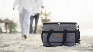 Compañero para exteriores | Bolsa térmica impermeable de 33L con aislamiento | Diseño espacioso para mantener frescos bocadillos y bebidas