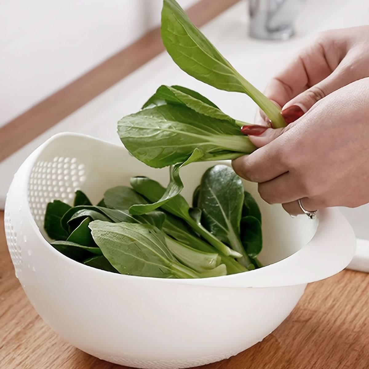 RINSOVA – Multifunction Kitchen Washing Basket Strainer