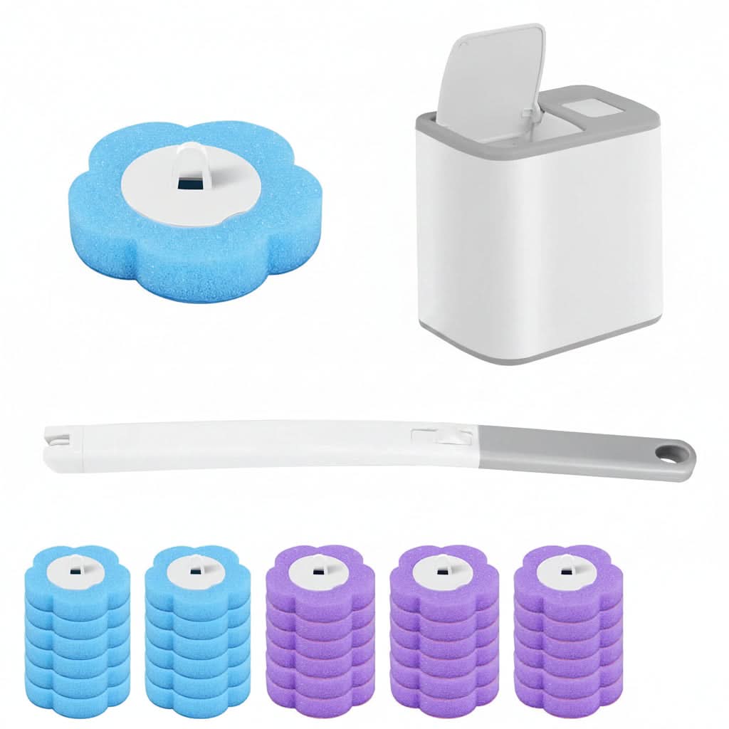 HYGIENIXPRO – Disposable Toilet Brush Cleaning Kit
