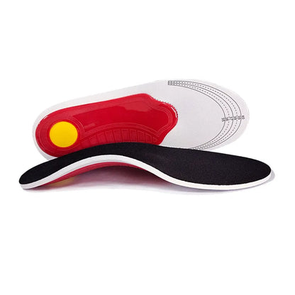 Comfort Insoles with Arch Support for Flat Feet, Plantar Fasciitis Relief, Shock Absorbing Foot Cushions for All-Day Standing, Men & Women