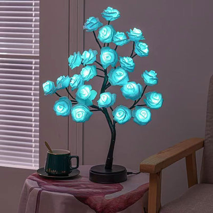 ROSEGLOW – Luz nocturna floral para una iluminación decorativa elegante