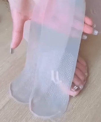 Invisible Liner Socks Ultra-Thin Breathable Non-Slip Set of 6