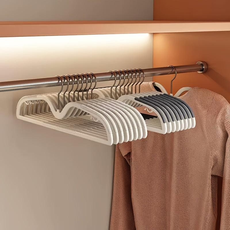 Rotating Non-Slip Compact Hangers for Shirts & Dresses – Space-Saving Closet Solution with Swivel Hook