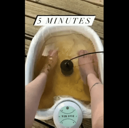 Vital Cleanse | Spa iónico para pies con desintoxicación y aumento de energía natural | Relajación y bienestar en casa