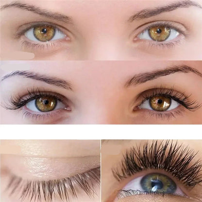 Lash Enhancement Serum for Natural Growth, Volume & Length – Gentle Formula for Fuller Lashes – Safe for Sensitive Eyes – Works on Brows