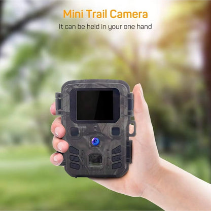WiFi Trail Camera with Night Vision & Motion Sensor for Outdoor Wildlife Observation & Property Security Monitoring