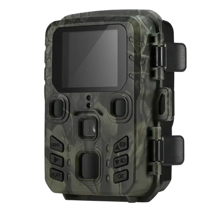 WiFi Trail Camera with Night Vision & Motion Sensor for Outdoor Wildlife Observation & Property Security Monitoring