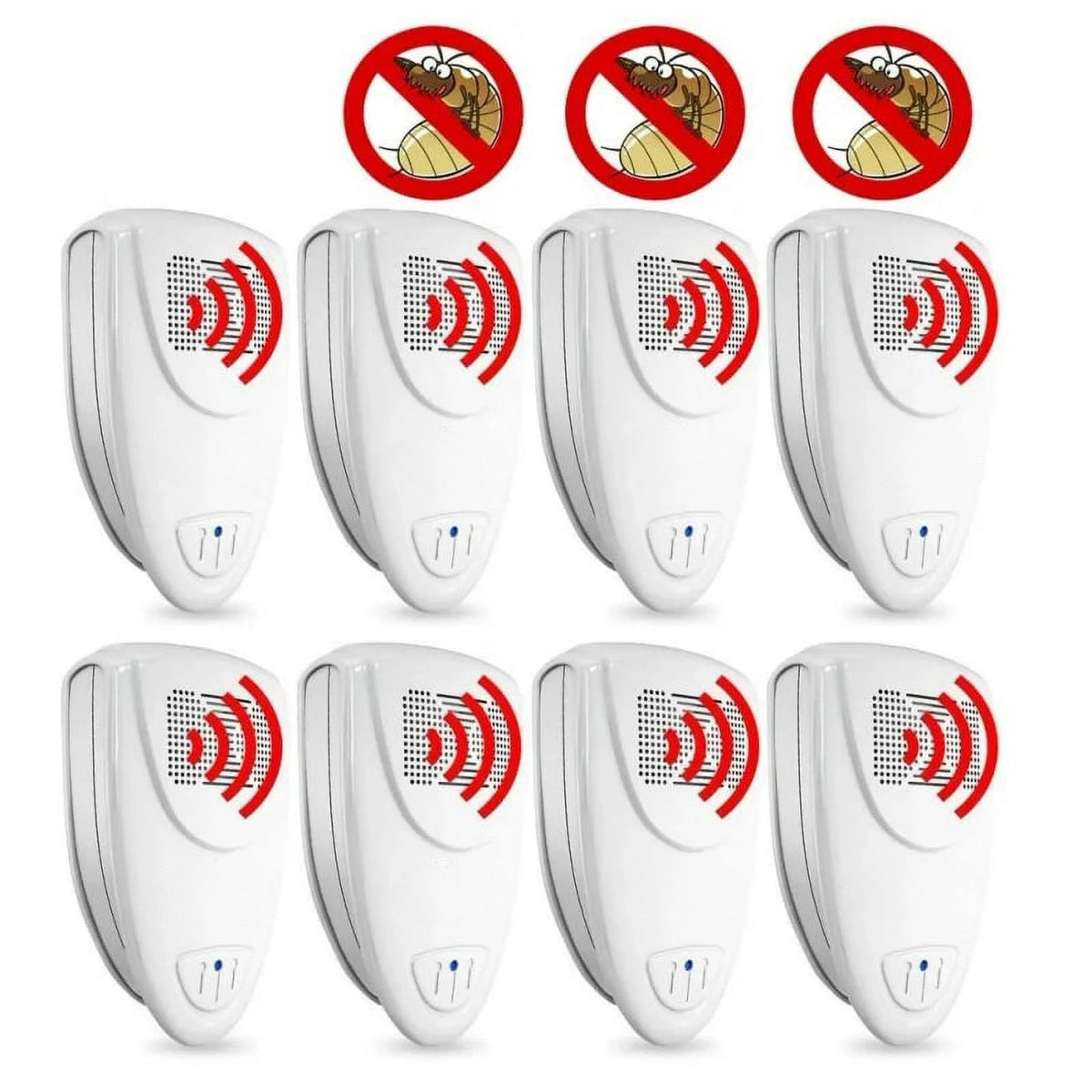 Electronic Pest Control Device for Bedrooms Plug-In Mosquito and Insect Deterrent Silent Operation Chemical-Free Solution for Homes and Apar