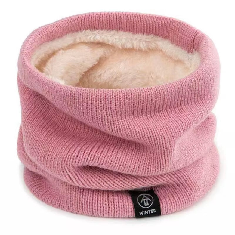 Fleece-Lined Neck Gaiter for Winter – Insulating Windproof Layer for Outdoor Activities & Daily Commutes – Versatile Cold-Weather Protection