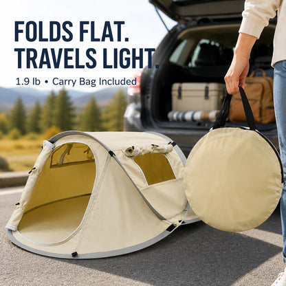Ortekor Portable Pop-Up Pet Tent for Home, Parks & Travel - A Familiar Rest Space for Cats & Small Dogs