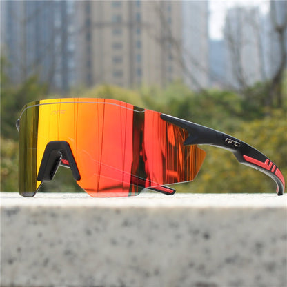 Gafas de sol deportivas polarizadas | Protección UV ligera para correr y ciclismo