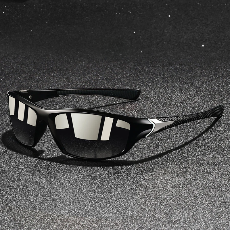 Polarized Metal Sunglasses for Men – UV400 Eye Protection & Anti-Glare Lenses