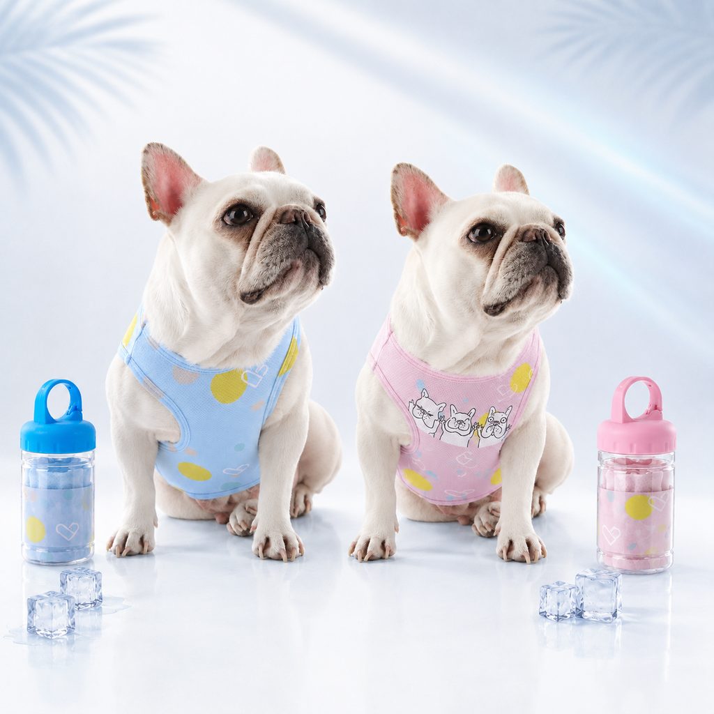 Ortekor French Bulldog Cooling Vest for Hot Summer Walks