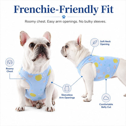 Ortekor French Bulldog Cooling Vest for Hot Summer Walks