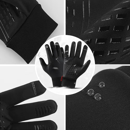 ThermaGuard | Touchscreen Winter Gloves with Waterproof Nylon | Warm & Functional for Outdoor Activities