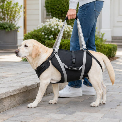 Ortekor Full-Body Dog Lift Support Harness for Large Senior Dogs - Easier Stairs, Standing & Car Entry