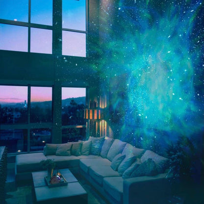 Starlight Night Light Projector 21-Color LED Ceiling Lamp with Bluetooth Music Sync & Remote Control for Bedroom Nursery Kids Room Relaxatio