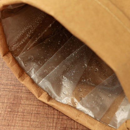 Water-Resistant Sustainable Paper Planter Pouch